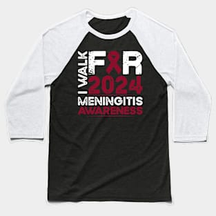 Meningitis Awareness 2024 Walk Baseball T-Shirt